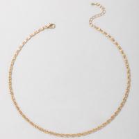 Zinc Alloy Jewelry Necklace with 2.36inch extender chain gold color plated fashion jewelry & for woman nickel lead & cadmium free Length Approx 15.16 Inch Sold By PC