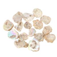 Ice Quartz Agate Decoration irregular colorful plated druzy style mixed colors Sold By PC