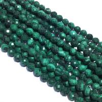 Malachite Beads, DIY & faceted, green, Sold Per 39 cm Strand