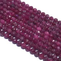 Ruby Beads DIY & faceted red Sold Per 39 cm Strand