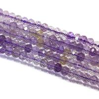 Ametrine Beads, polished, DIY & faceted, mixed colors, 4x6mm, Sold Per 39 cm Strand