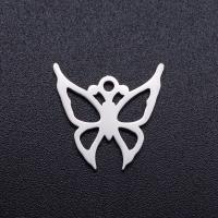 Stainless Steel Pendants 201 Stainless Steel Butterfly Vacuum Ion Plating fashion jewelry & polished & DIY Sold By Bag