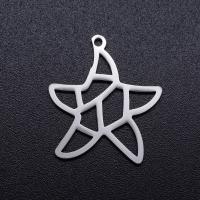 Stainless Steel Pendants, 201 Stainless Steel, Star, Vacuum Ion Plating, fashion jewelry & polished & DIY & different size for choice, more colors for choice, 5PCs/Bag, Sold By Bag