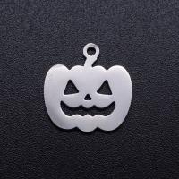 Stainless Steel Pendants 201 Stainless Steel Pumpkin Vacuum Ion Plating fashion jewelry & polished & DIY Sold By Bag