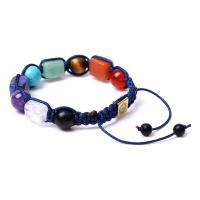 Gemstone Bracelets, Geometrical Pattern, Unisex & different styles for choice, Length:Approx 7 Inch, Sold By PC