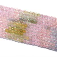 Morganite Beads Round DIY & faceted mixed colors Sold Per Approx 39 cm Strand