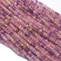 Super-7 Perle, Abakus,Rechenbrett, DIY & facettierte, gemischte Farben, verkauft per ca. 39 cm Strang