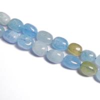 Aquamarine Beads Nuggets DIY blue Sold Per Approx 39 cm Strand