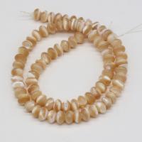 Natural Freshwater Shell Beads, Abacus, DIY, mixed colors, 5x8mm, Sold Per Approx 38 cm Strand