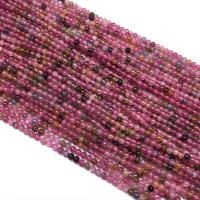 Turmalin Bead, Rund, DIY, flerfärgad, 2mm, Såld Per 15.35 inch Strand