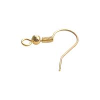 Brass Hook Earwire, plated, more colors for choice, 18.50x18.50mm, Sold By PC
