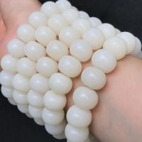 Bodhi racine bracelet, unisexe, blanc, 14x11mm, Longueur:Environ 19 cm, Vendu par PC