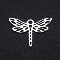 Stainless Steel Animal Pendants 201 Stainless Steel Dragonfly Vacuum Ion Plating fashion jewelry & DIY & Unisex Sold By Bag