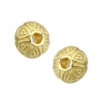 Brass Spacer Beads gold color plated Sold By PC