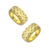 Brass Spacer Beads, Donut, gold color plated, 8x8x3.50mm, Sold By PC