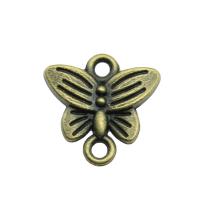 Zinc Alloy Connector Butterfly plated Sold By PC