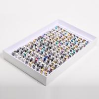 Titan Edelstahl Ringe, Titanstahl, Kreisring, unisex & verschiedene Größen vorhanden, gemischte Farben, ca. 100PCs/setzen, verkauft von setzen