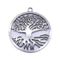 Tibetan Style Pendants, Tree, antique silver color plated, vintage & Unisex, nickel, lead & cadmium free, 54x54mm, Sold By PC