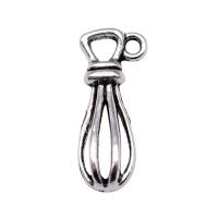 Tibetan Style Pendants, Egg Beater, antique silver color plated, vintage & Unisex, nickel, lead & cadmium free, 8x24mm, Sold By PC