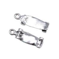Tibetan Style Pendants, Skateboard, antique silver color plated, vintage & Unisex, nickel, lead & cadmium free, 6x22mm, Sold By PC