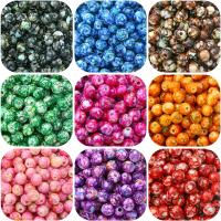 ABS Plastic Beads Round DIY Sold By Bag