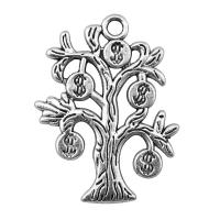Tibetan Style Pendants, Tree, plated, more colors for choice, 29x22mm, Sold By PC