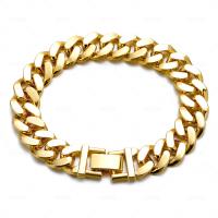 Zinc Alloy Bracelet Round plated & for man nickel lead & cadmium free Sold By PC