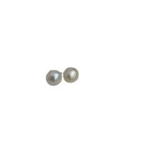 Freshwater Pearl Earrings Round fashion jewelry & for woman Sold By Pair