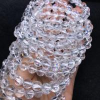 Clear Quartz Bracelet Round white Length 7.09 Inch Sold By PC