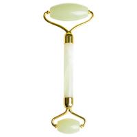 Jade New Mountain Roller with Zinc Alloy gold color plated Massage Sold By PC