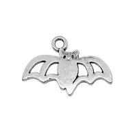 Zinc Alloy Animal Pendants Bat plated silver color Sold By PC