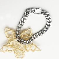 Stainless Steel smycken Armband, 304 rostfritt stål, polerad, Unisex & anti-trötthet, silver, Säljs av PC