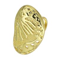 Bijoux pendentifs en laiton, Placage de couleur d'or, bijoux de mode & DIY, doré, 18x28x7mm, Trou:Environ 3mm, 10PC/lot, Vendu par lot