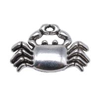 Zinc Alloy Animal Pendants Crab plated vintage & Unisex nickel lead & cadmium free Sold By PC