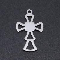 Stainless Steel Jewelry Necklace 201 Stainless Steel Cross Vacuum Ion Plating fashion jewelry & DIY & Unisex Sold By Bag