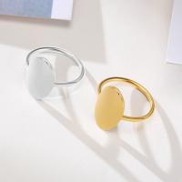 Titan Stål Finger Ring, mode smycken & för kvinna, fler färger för val, 15x14mm, Säljs av PC