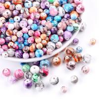 Acrylic Jewelry Beads acrylic rhinestone Round DIY Sold By Bag