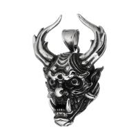 Stainless Steel Animal Pendants 316 Stainless Steel fashion jewelry & DIY & blacken black Approx 5mm Sold By PC