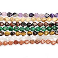 Perles bijoux en pierres gemmes, Pierre naturelle, larme, DIY & différents matériaux pour le choix, plus de couleurs à choisir, 8x10x5mm, Environ 40PC/brin, Vendu par brin