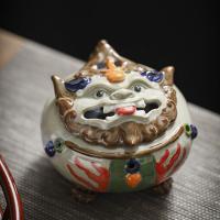 Porcelain Incense Burner, handmade, for home and office & durable, more colors for choice, Sold By PC