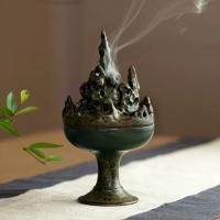 porcelaine Brûleur d’encens, fait à la main, pour la maison et le bureau & durable & styles différents pour le choix, 95x180mm, Vendu par PC