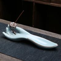 porcelaine Siège encens, fait à la main, pour la maison et le bureau & durable, plus de couleurs à choisir, 231x59mm, Vendu par PC