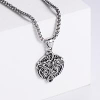Stainless Steel Jewelry Necklace 304 Stainless Steel Dragon Vacuum Ion Plating fashion jewelry & Unisex Length 60 cm Sold By PC
