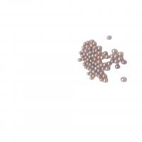 Perline perle d'acqua dolce naturale, perla d'acquadolce coltivata naturalmente, Cerchio, DIY, uva, 4-5mm, Venduto da PC