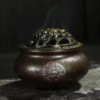Porcelain Incense Burner, handmade, for home and office & durable & different styles for choice, more colors for choice, 95x70mm, Sold By PC