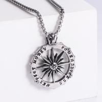 Stainless Steel Jewelry Necklace 304 Stainless Steel Vacuum Ion Plating fashion jewelry & DIY & Unisex Length 60 cm Sold By PC