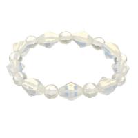 Moonstone bracelet, bijoux de mode & pour femme, Longueur:7 pouce, 10Strandstoron/lot, Vendu par lot