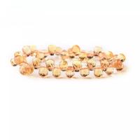 perles de citrine bracelet, larme, pour femme & facettes, 5x7mm, Vendu par 18 cm brin