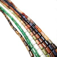 Gemstone Jewelry Beads Natural Stone Column DIY Approx Sold By Strand