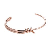 316 Stainless Steel Cuff Bangle Donut Vacuum Ion Plating Adjustable & fashion jewelry & for woman 57mm Sold By PC